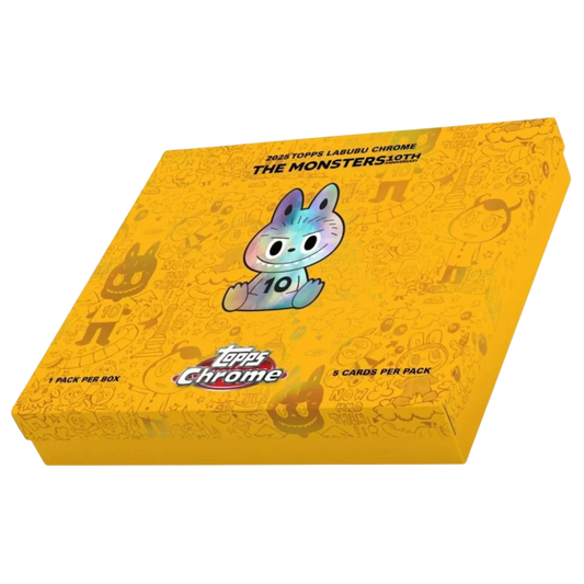 2025 Topps Chrome Labubu The Monsters 10th Anniversary Hobby Box