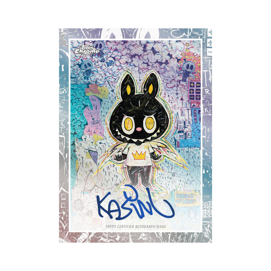 2025 Topps Chrome Labubu The Monsters 10th Anniversary Hobby Box